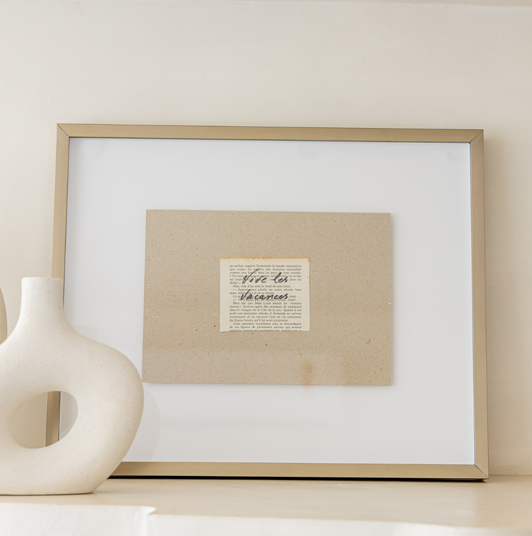 Quadro Frases 43 x 53 cm