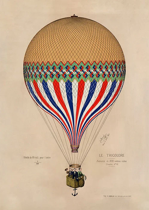 The Balloon by Jules Duruof