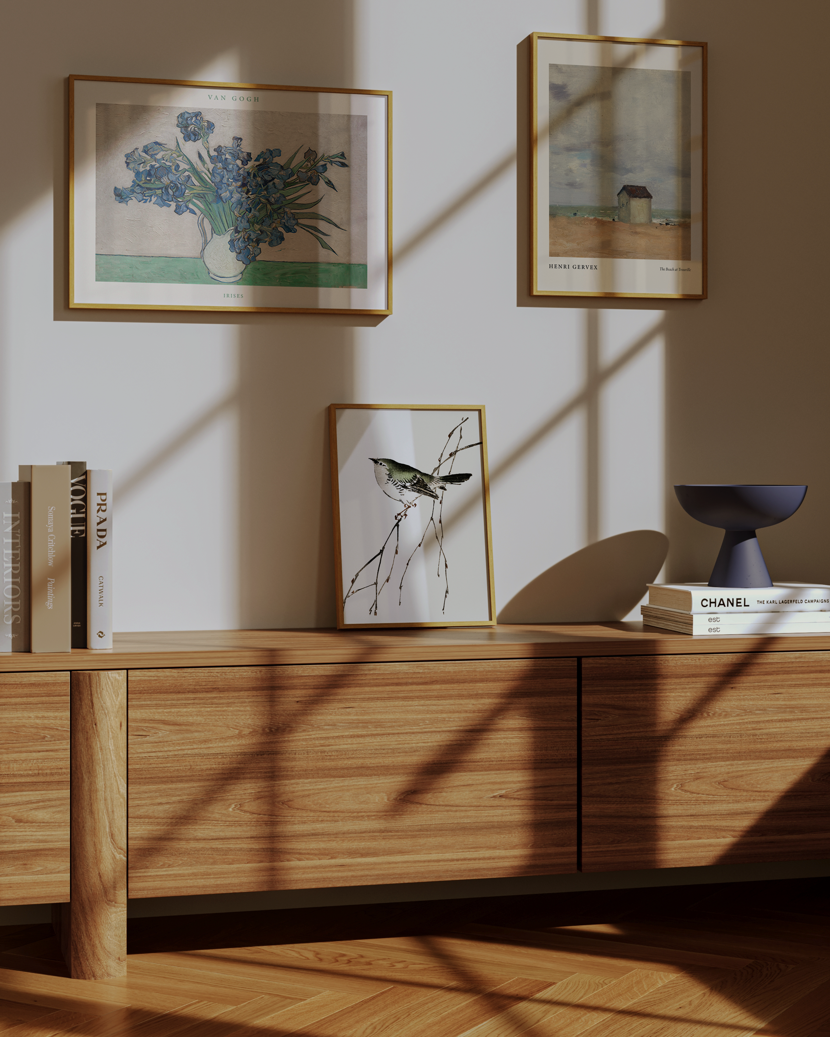 Composição de Quadros – Trilogia Serene